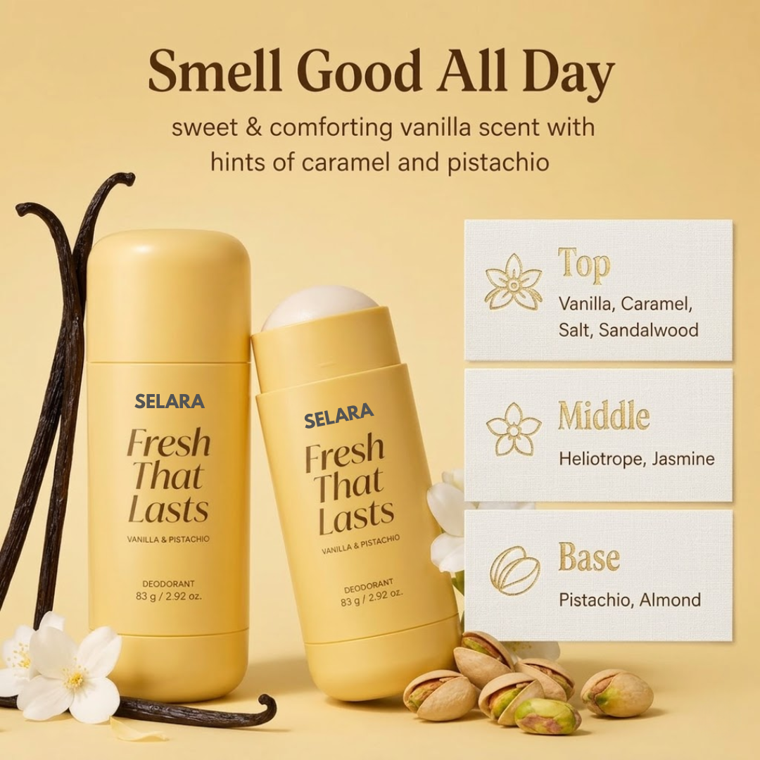 Vanilla Pistachio Deodorant Stick