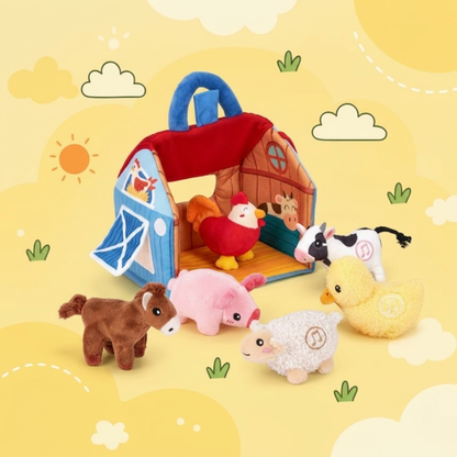 Talking Farm Animal Plush Set