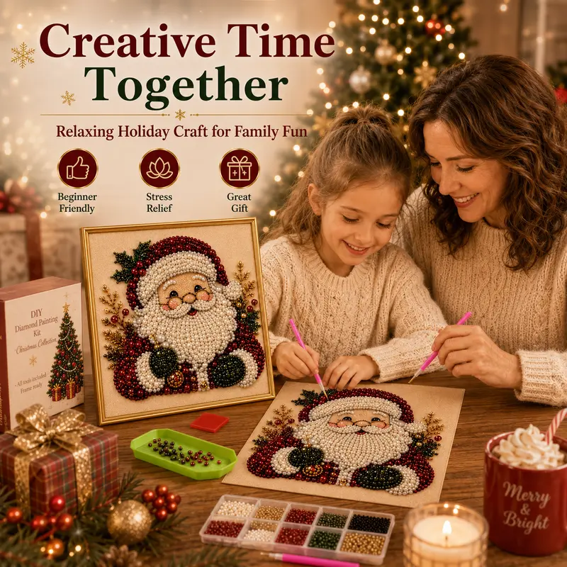 DIY Christmas Pearl Art Kit
