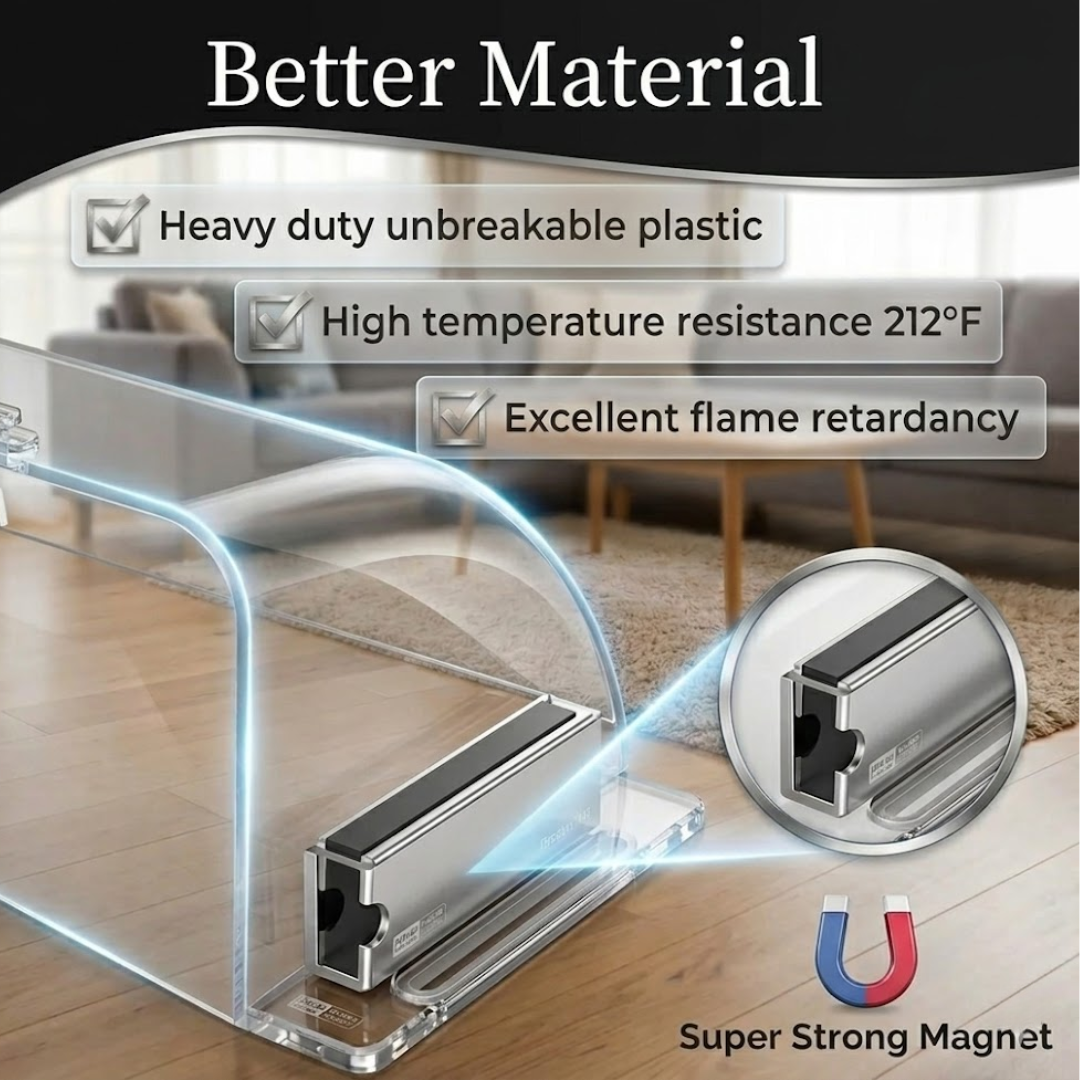 Adjustable Air & Heat Vent Deflector