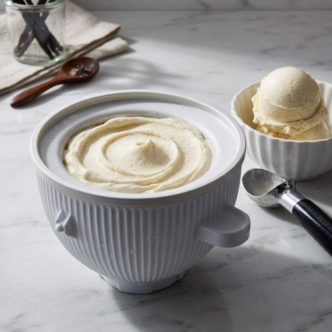 Ice Cream Maker Attachment W/ Ice Cream Scoop