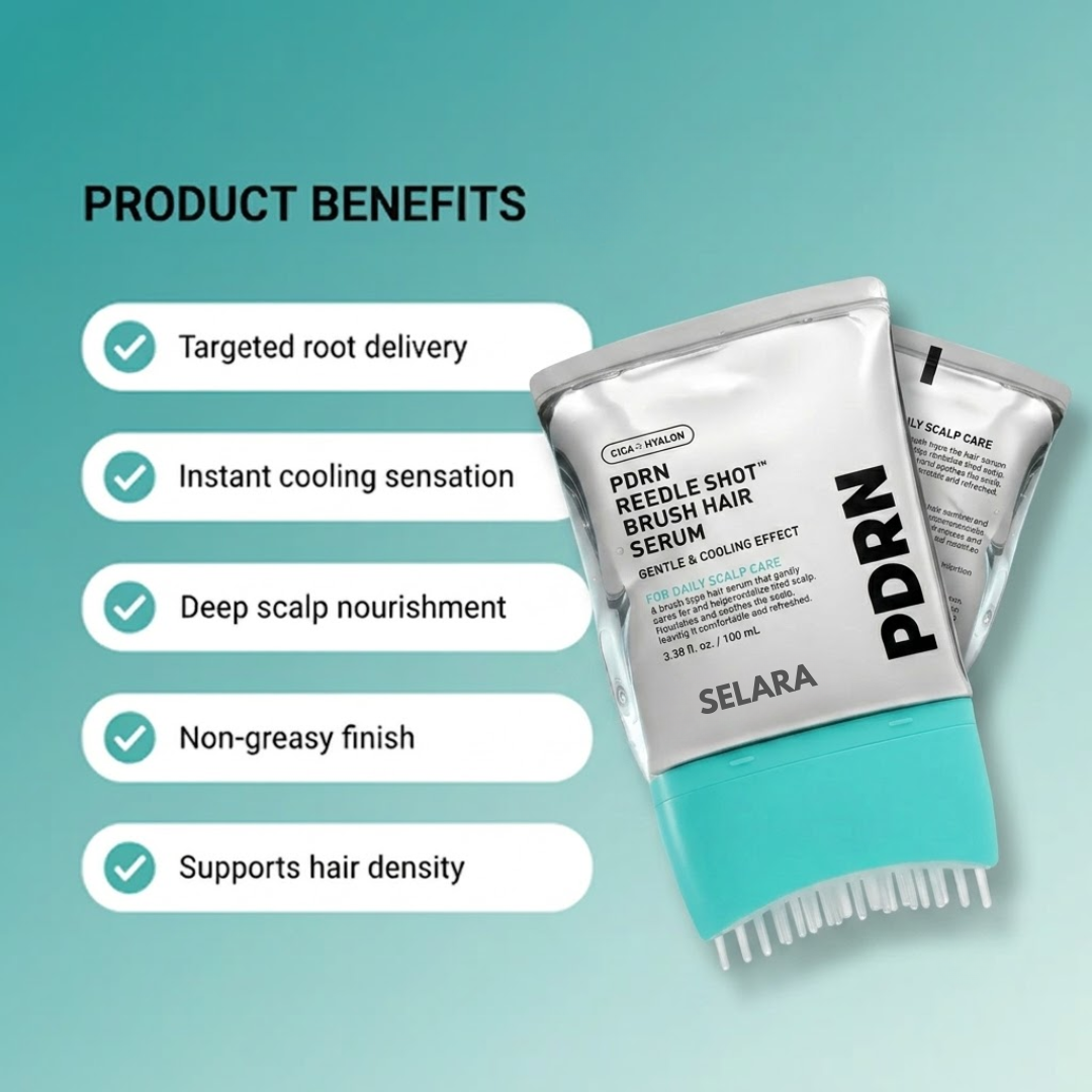 PDRN Reedle Brush Hair Serum