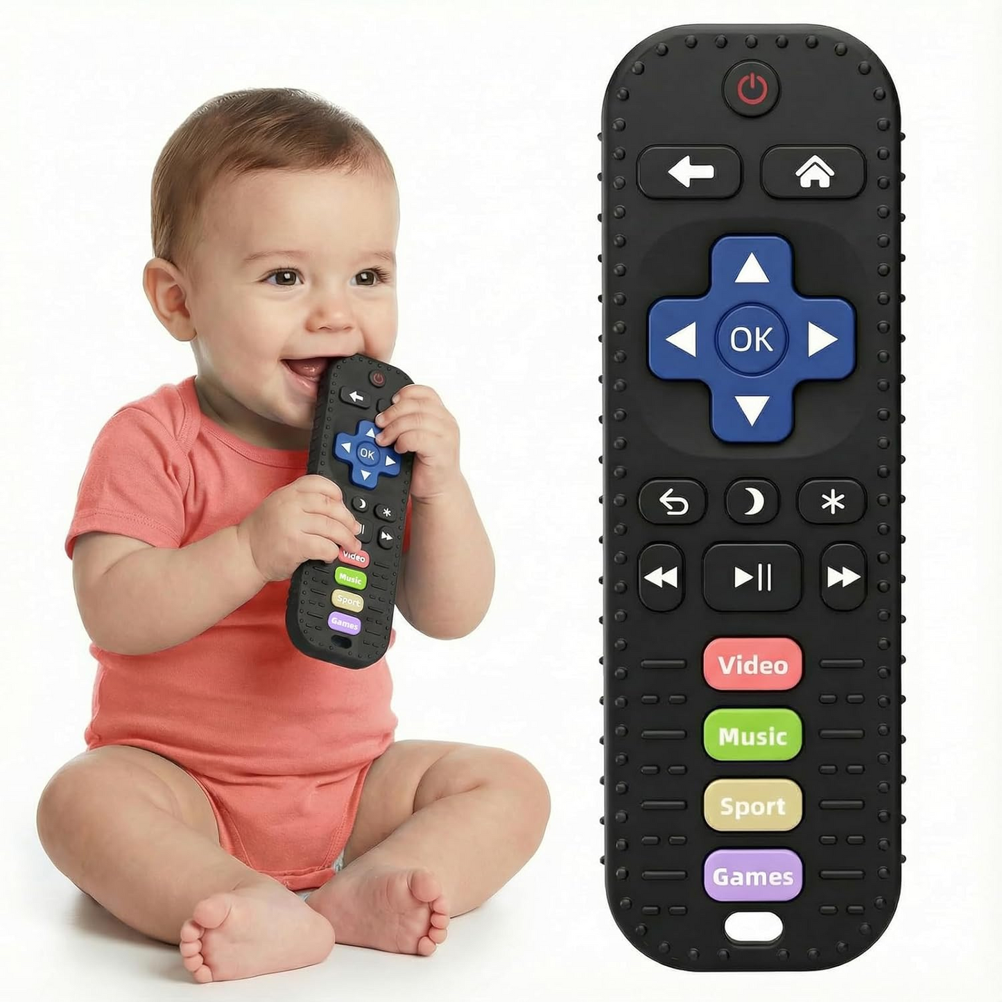 Remote Control Sensory Teether