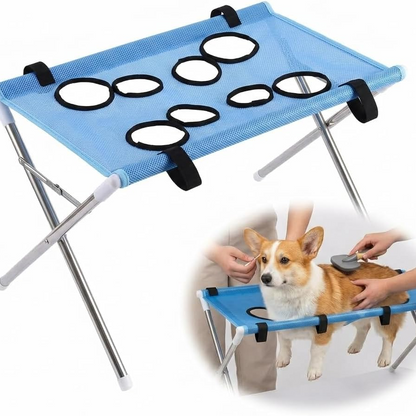 Pet Grooming Hammock & Stand