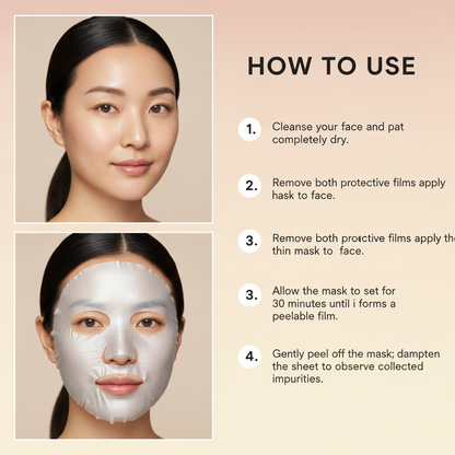 Hypochlorous Acid Peel Masks